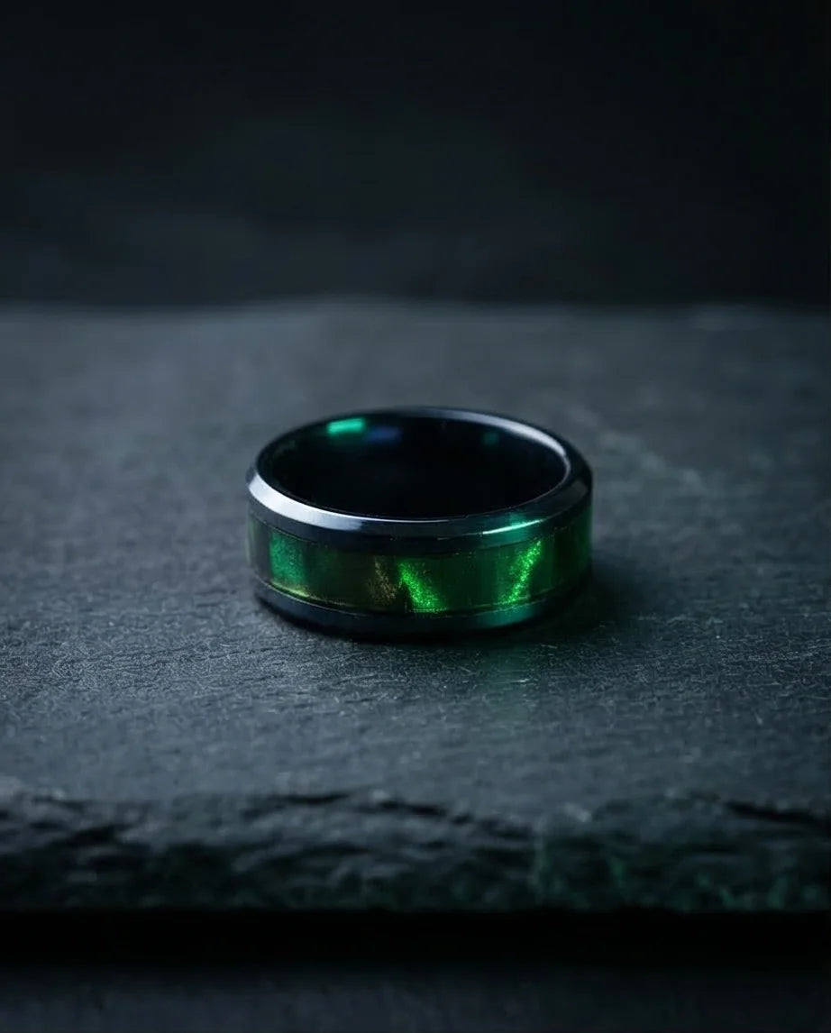 The Copper & Carbon Helix Band