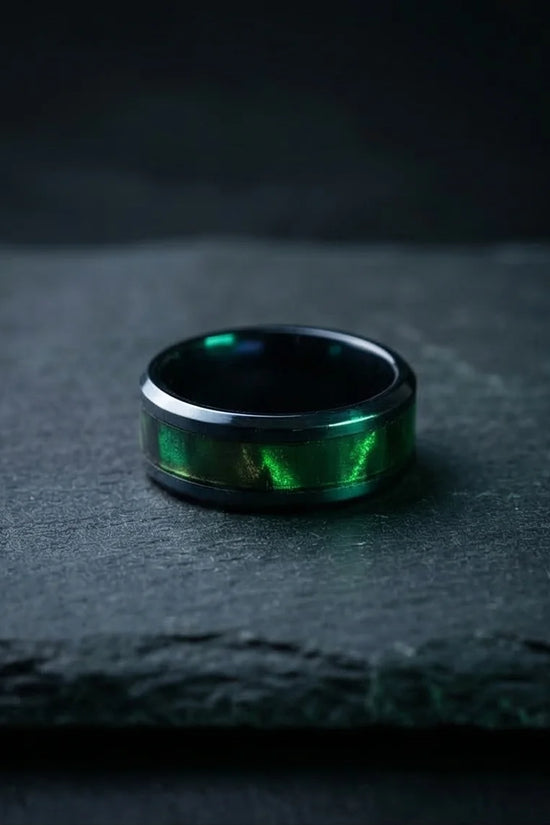 The Copper & Carbon Helix Band