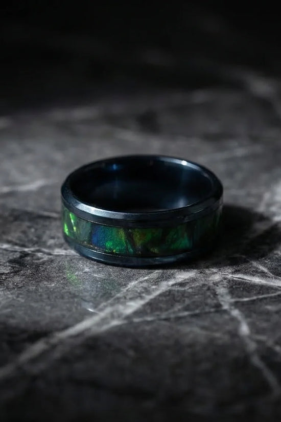 The Copper & Carbon Helix Band