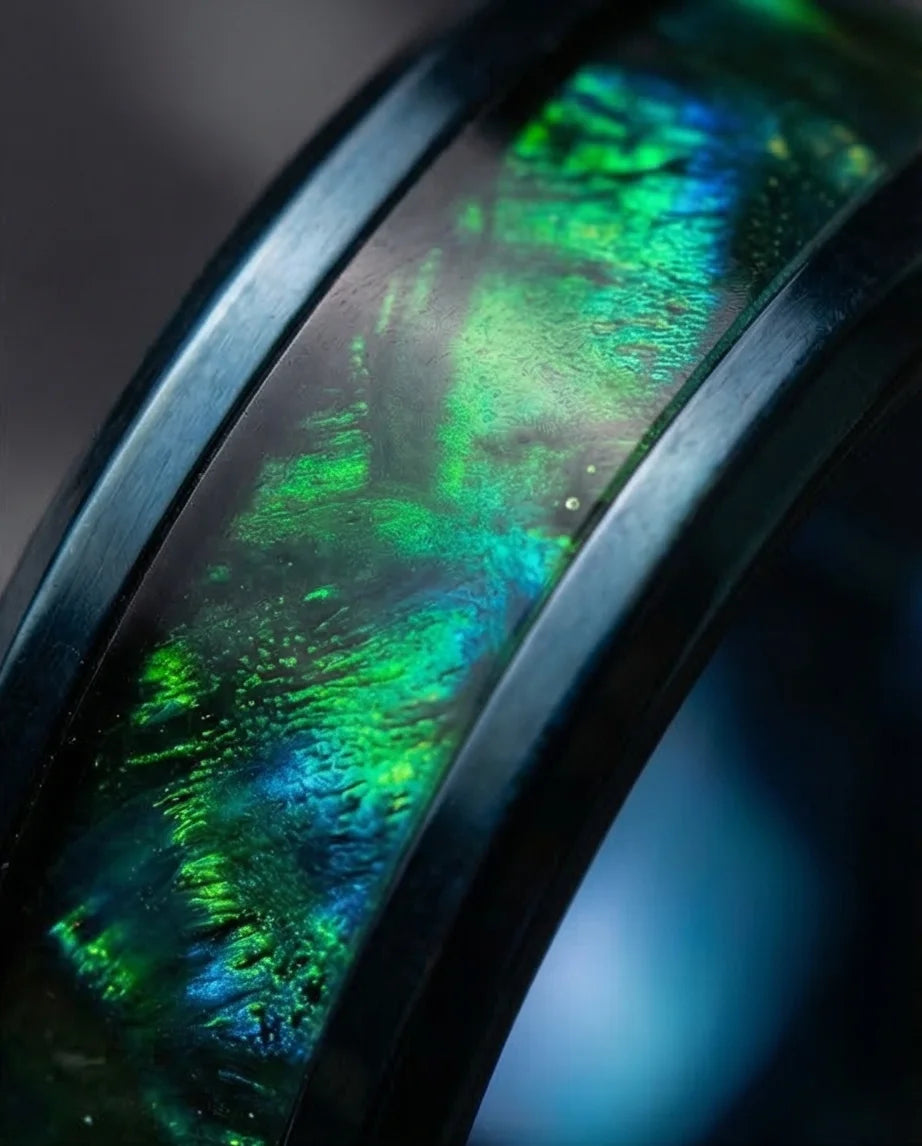 The Copper & Carbon Helix Band