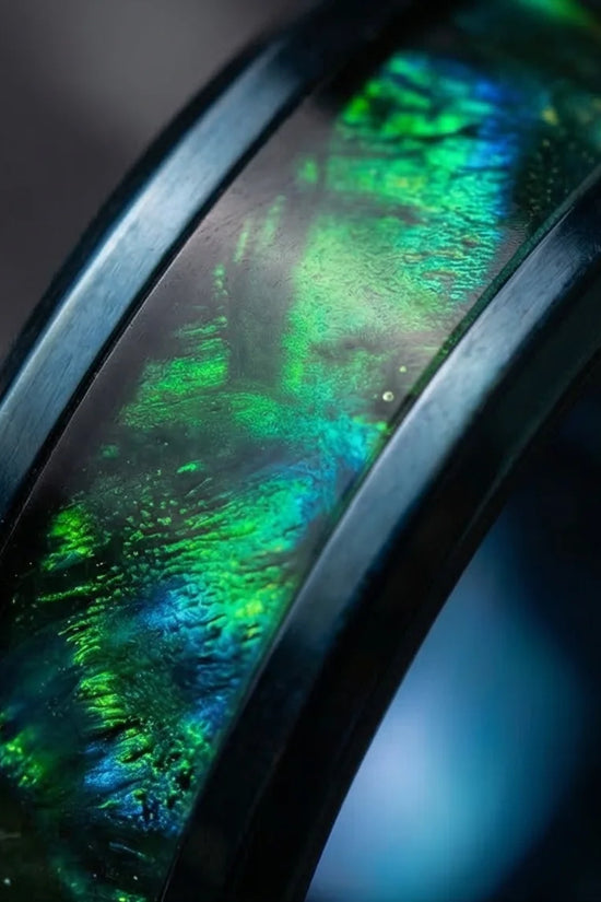 The Copper & Carbon Helix Band
