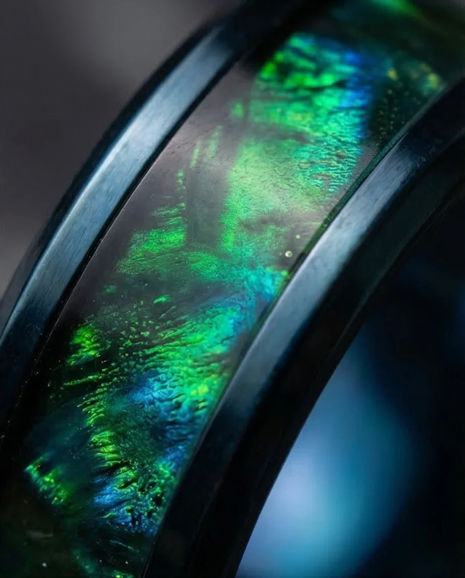 The Copper & Carbon Helix Band