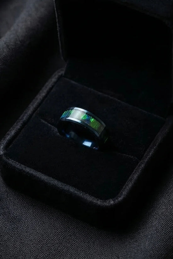 The Copper & Carbon Helix Band