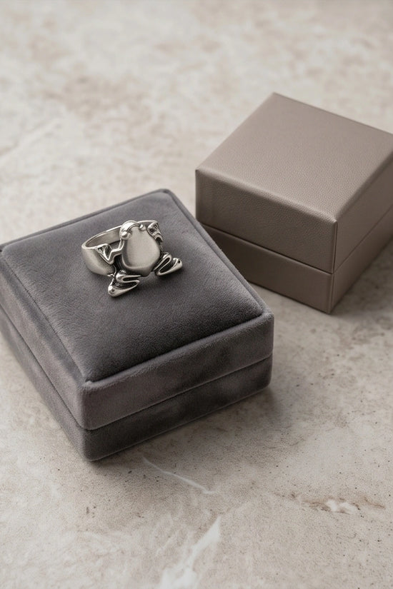 The Oracle Toad Sterling Silver Ring