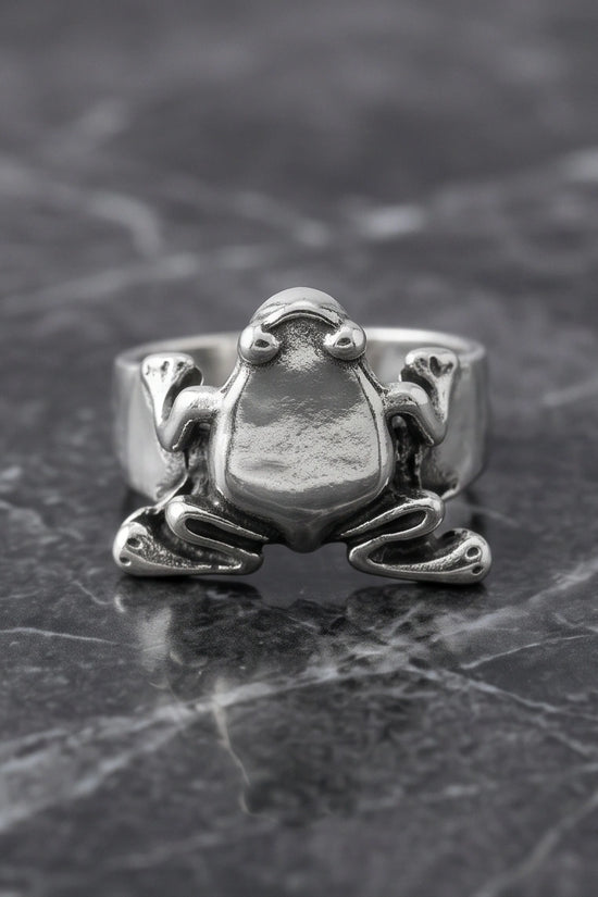 The Oracle Toad Sterling Silver Ring