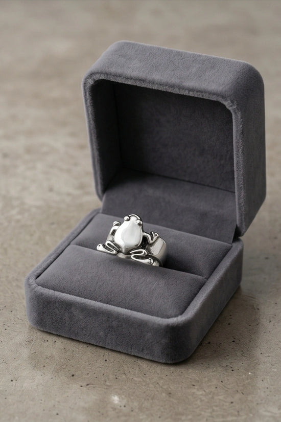 The Oracle Toad Sterling Silver Ring