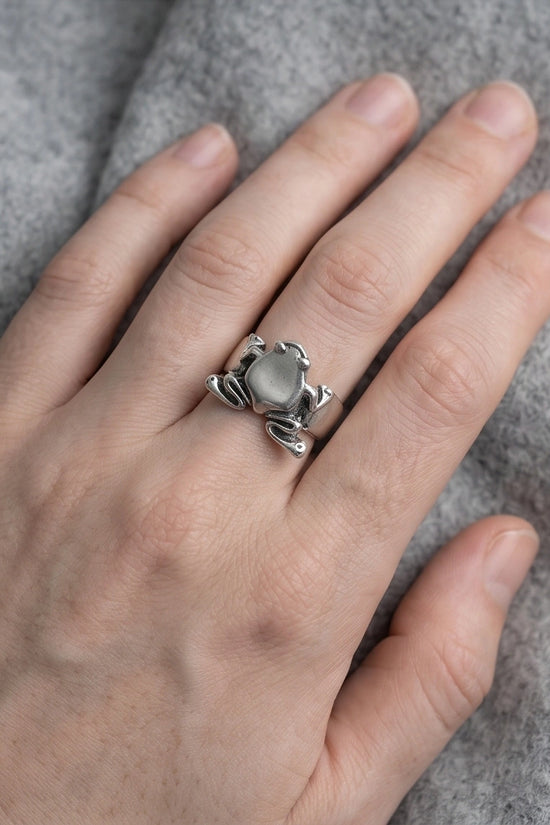 The Oracle Toad Sterling Silver Ring
