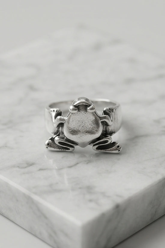 The Oracle Toad Sterling Silver Ring