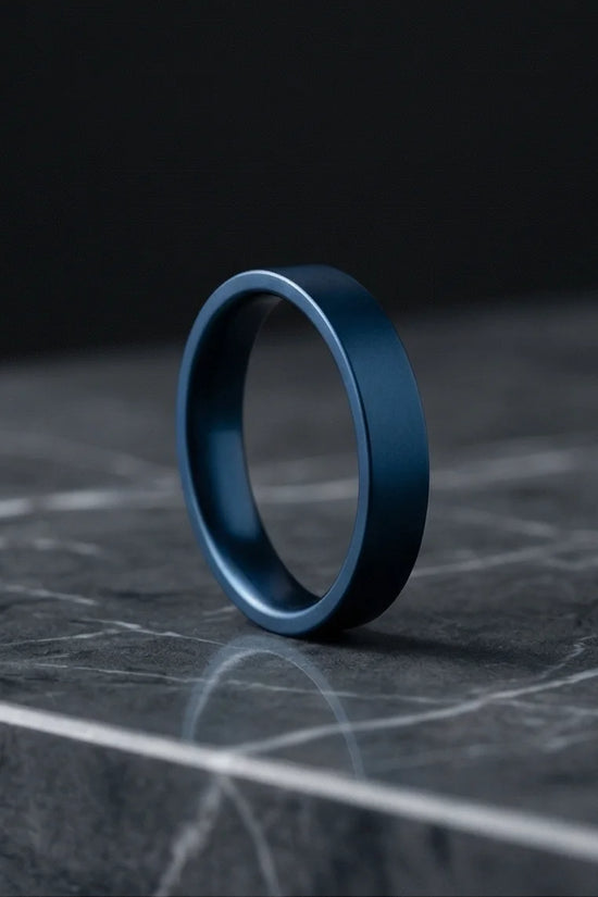 The Cobalt Flux: Minimalist Flat-Edge Azure Band