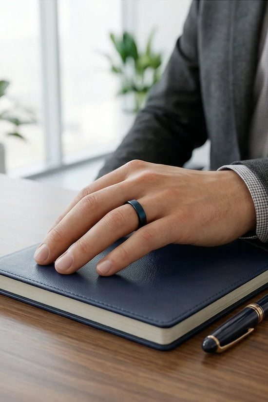 The Cobalt Flux: Minimalist Flat-Edge Azure Band