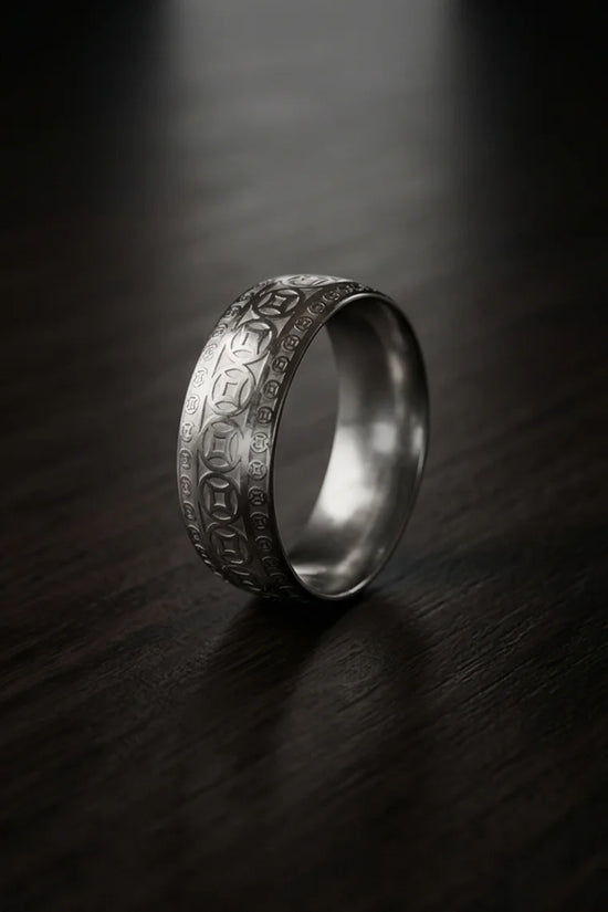 Zenith Coin: Minimalist Feng Shui Statement Band