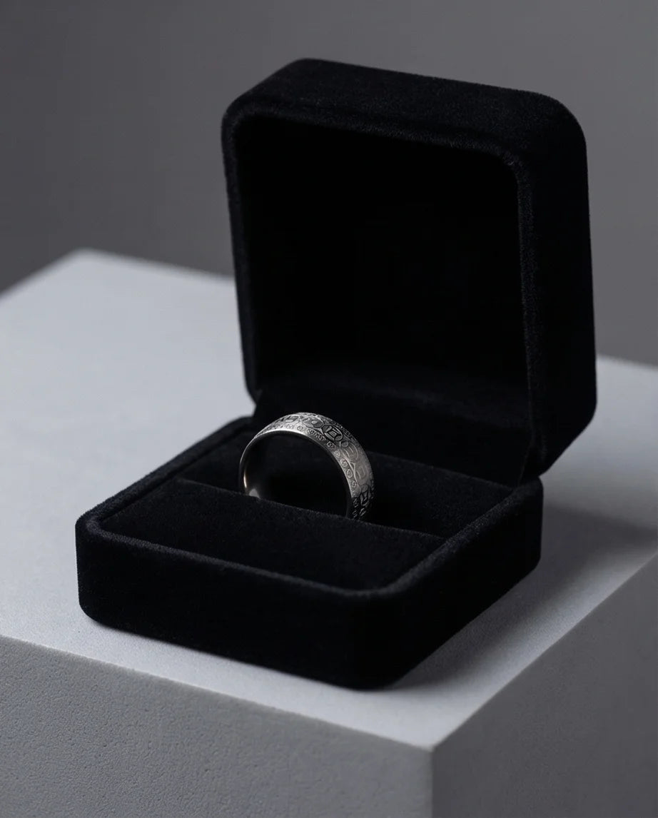 Zenith Coin: Minimalist Feng Shui Statement Band