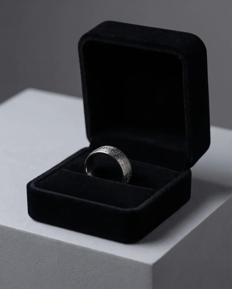 Zenith Coin: Minimalist Feng Shui Statement Band