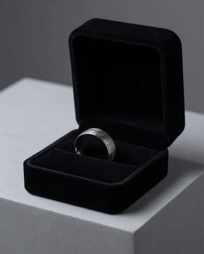 Zenith Coin: Minimalist Feng Shui Statement Band