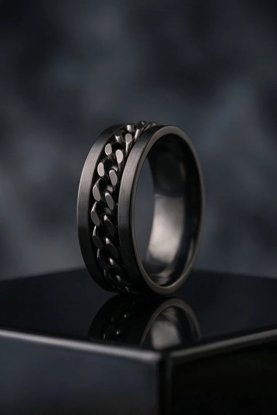 The Stealth Gunmetal Link Band