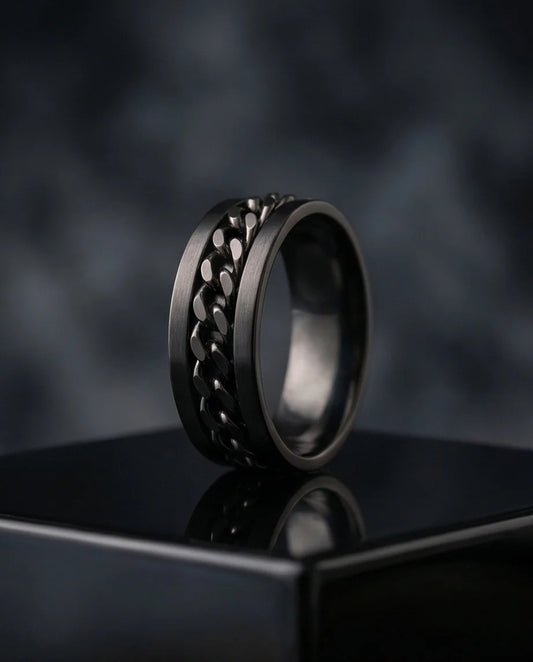 The Stealth Gunmetal Link Band