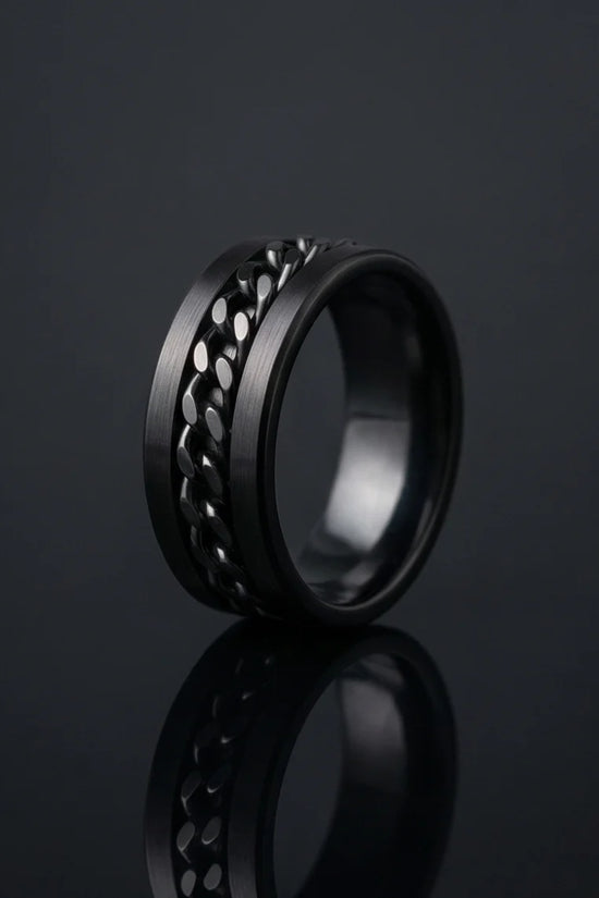The Stealth Gunmetal Link Band