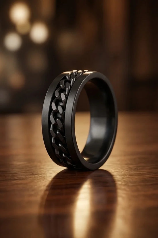 The Stealth Gunmetal Link Band