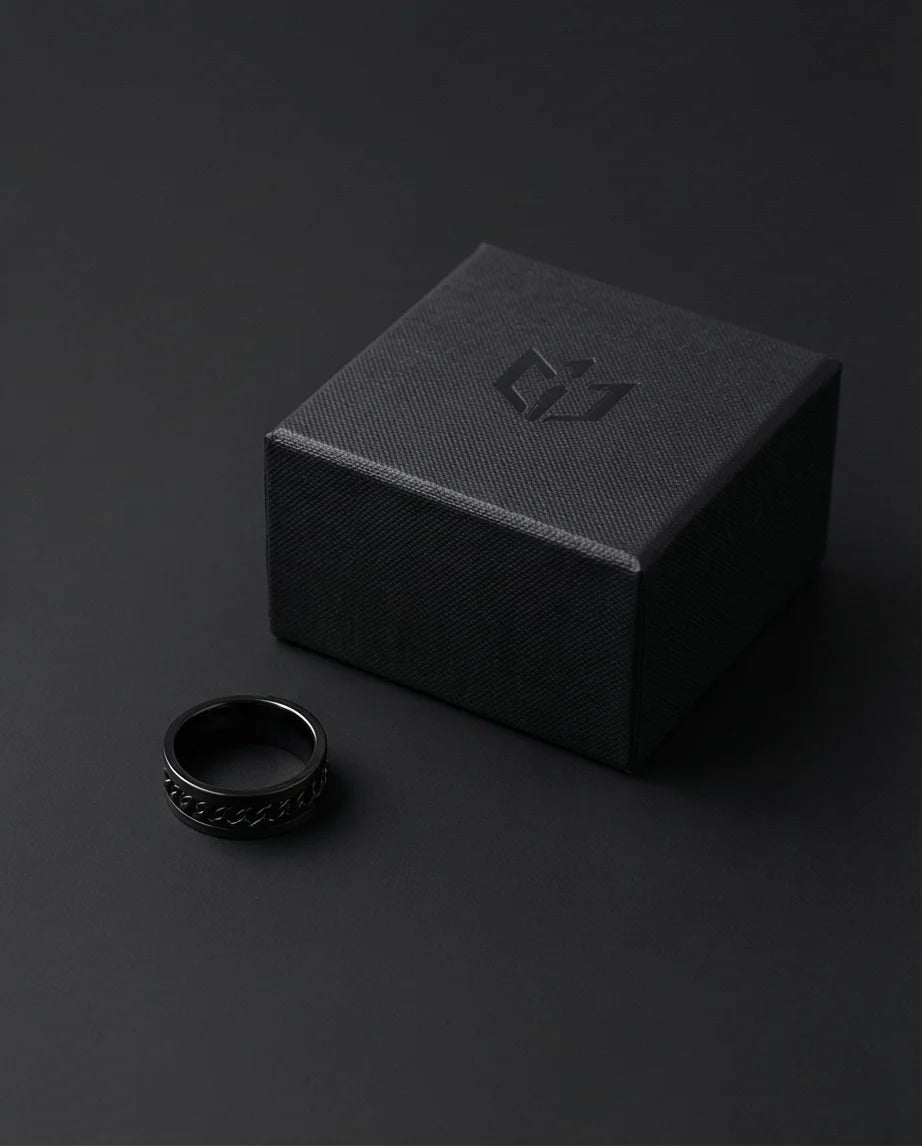 The Stealth Gunmetal Link Band
