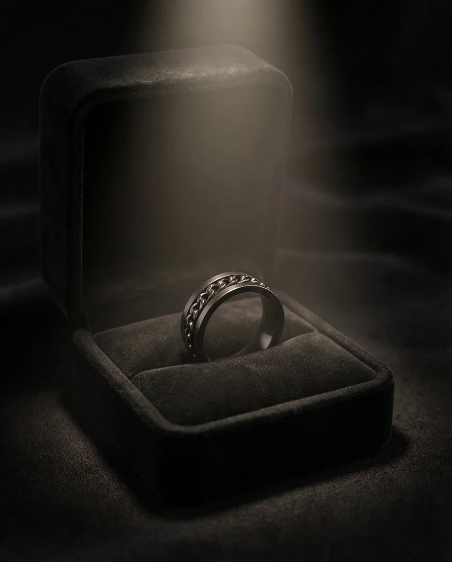 The Stealth Gunmetal Link Band