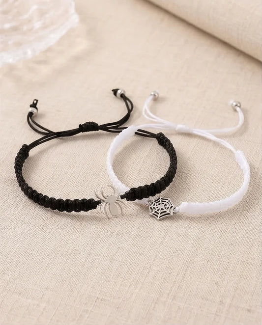 Linked Arachnid: Black & White Connection Set