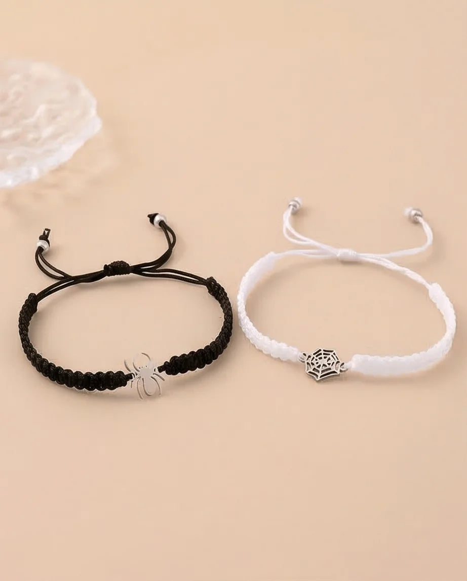 Linked Arachnid: Black & White Connection Set