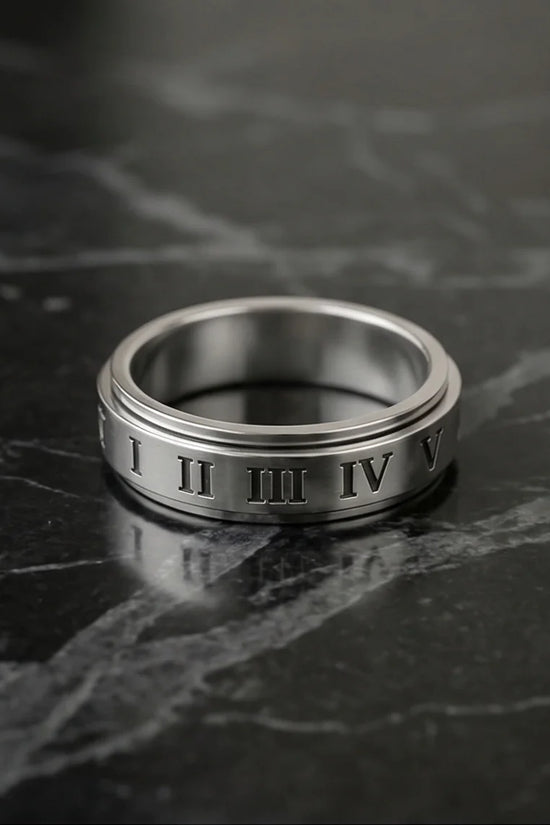 The Ivory Empire: Polished Roman Spinner Band
