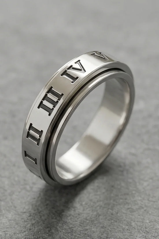 The Ivory Empire: Polished Roman Spinner Band