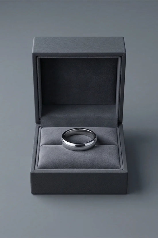 The Stellar Dome: High-Polish Mirror-Finish Band