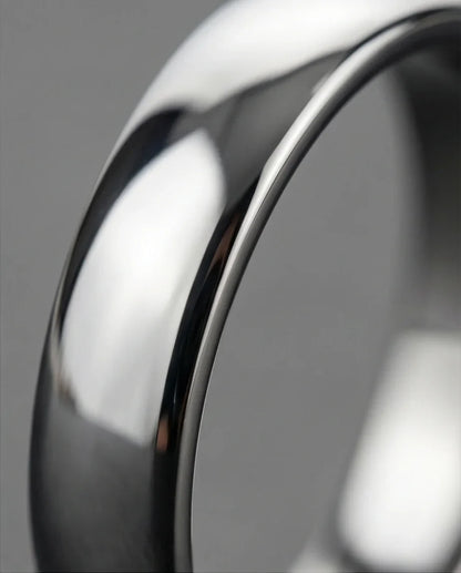 The Stellar Dome: High-Polish Mirror-Finish Band