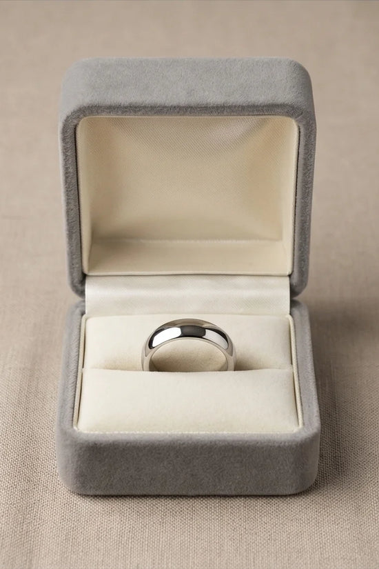 The Stellar Dome: High-Polish Mirror-Finish Band