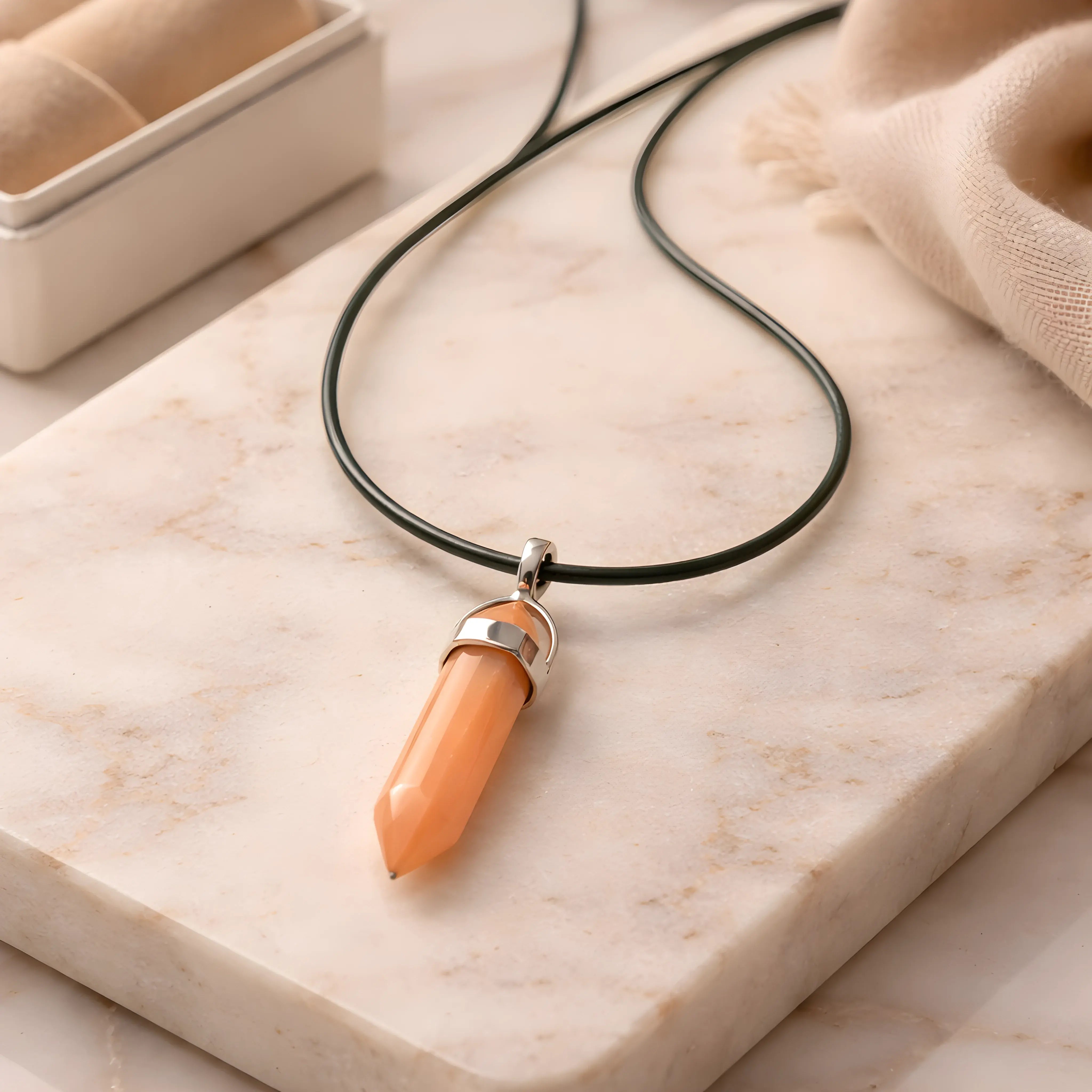 The Iridescent Aura Prism Pendant