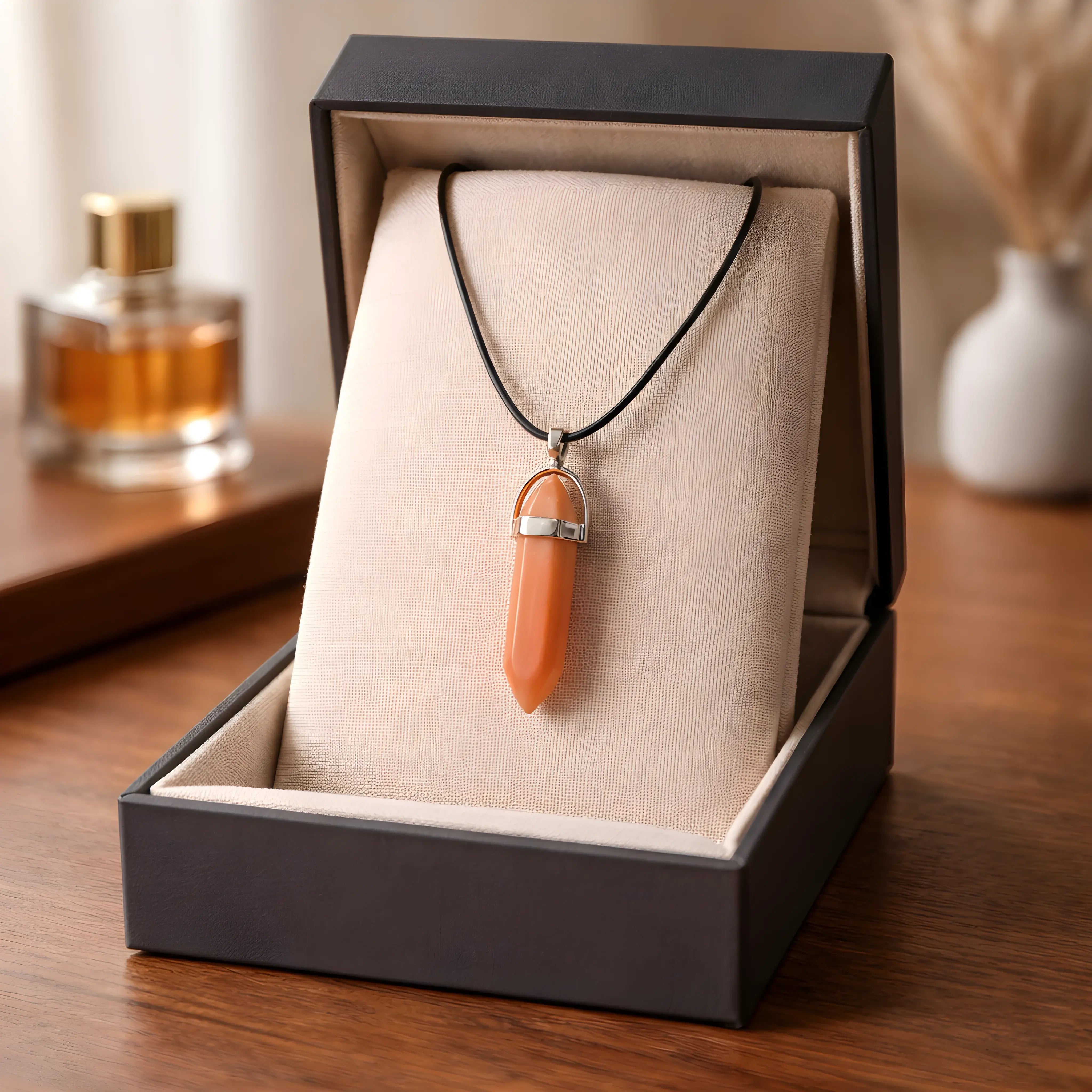 The Iridescent Aura Prism Pendant