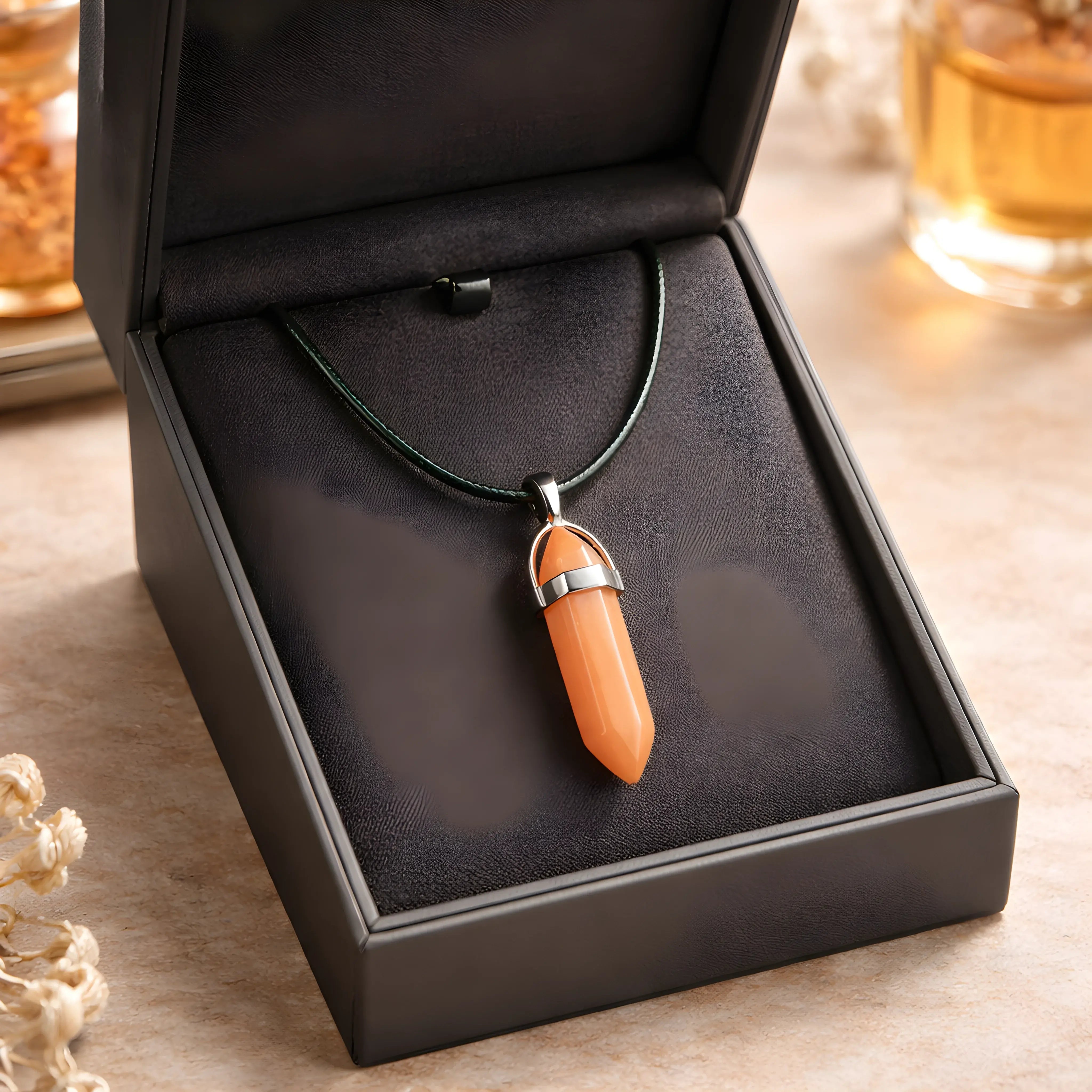 The Iridescent Aura Prism Pendant