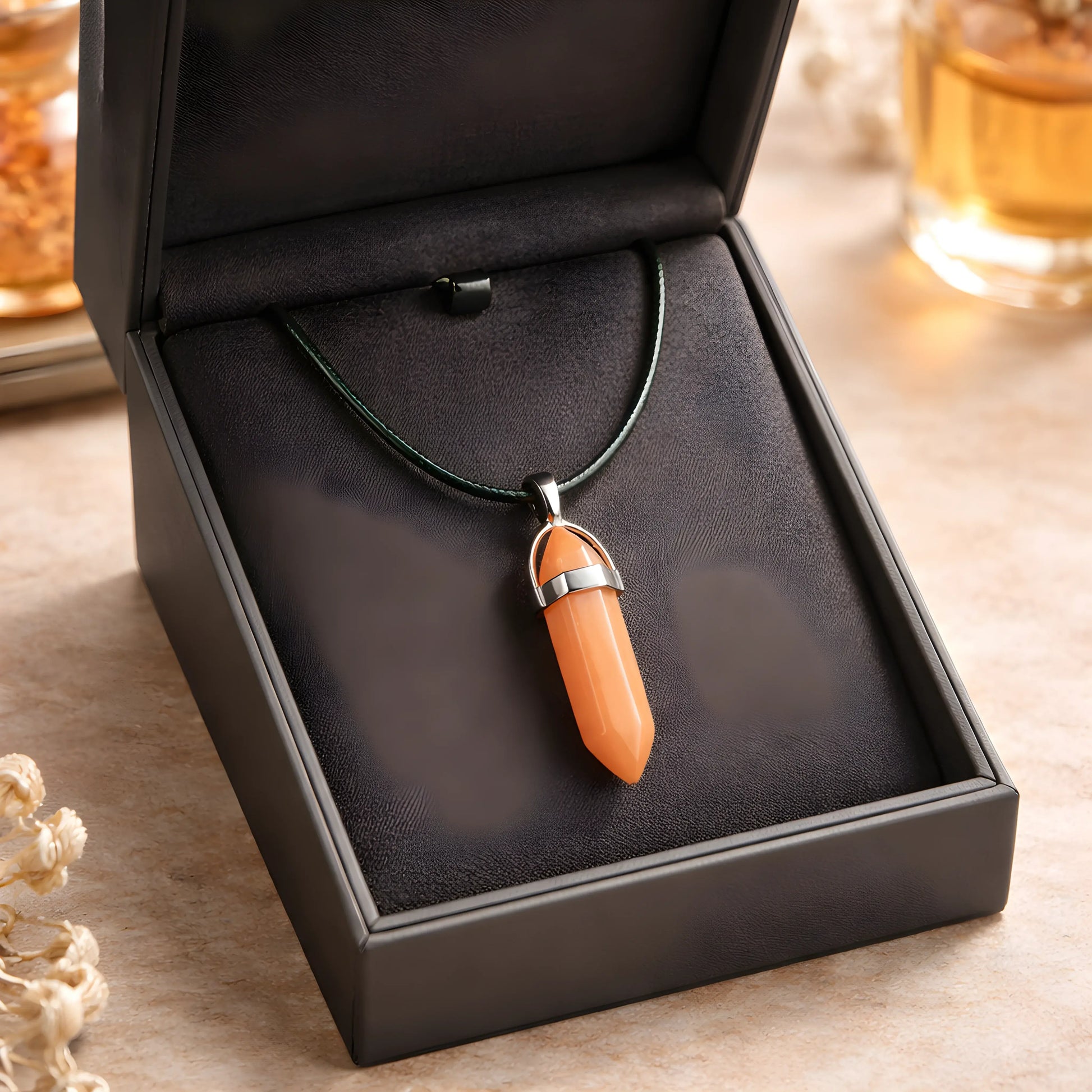 The Iridescent Aura Prism Pendant