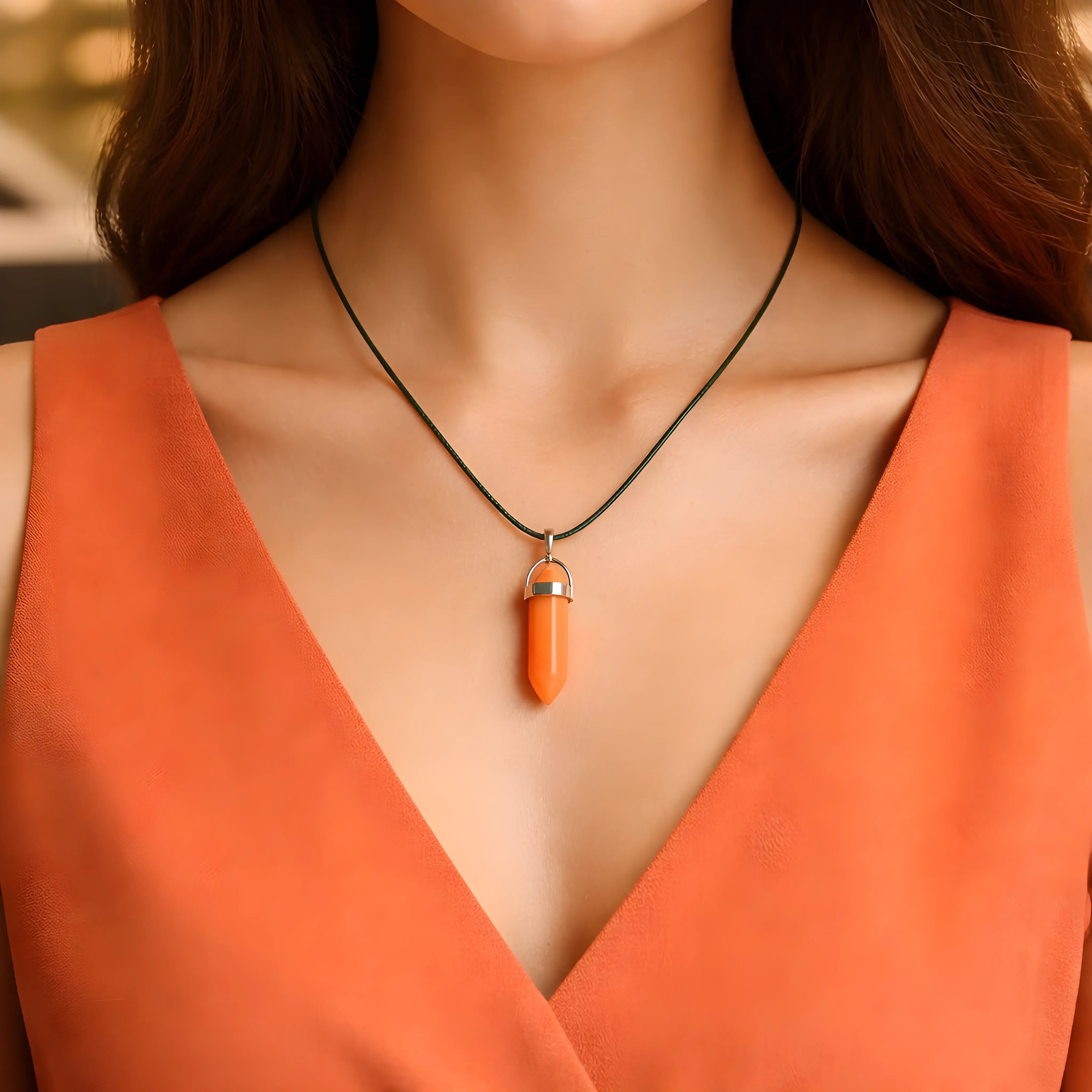 The Iridescent Aura Prism Pendant