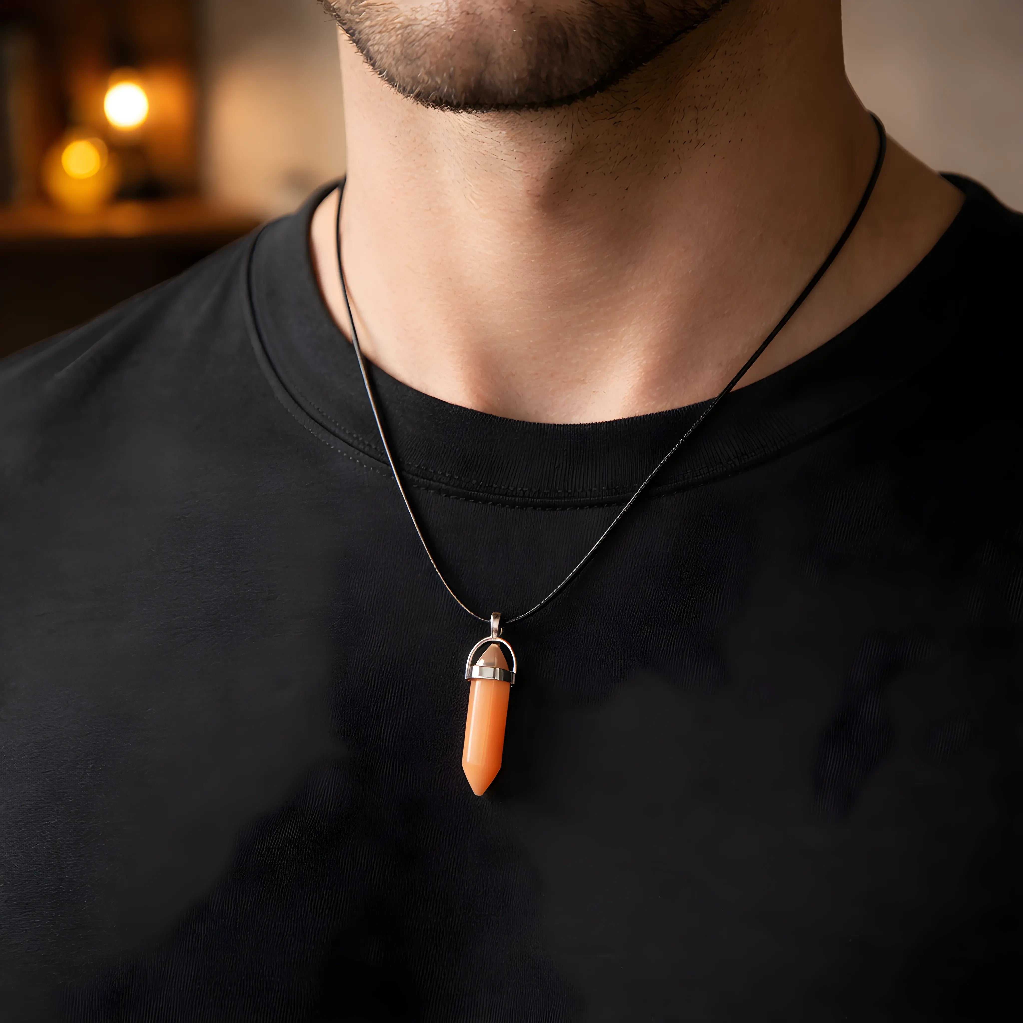 The Iridescent Aura Prism Pendant