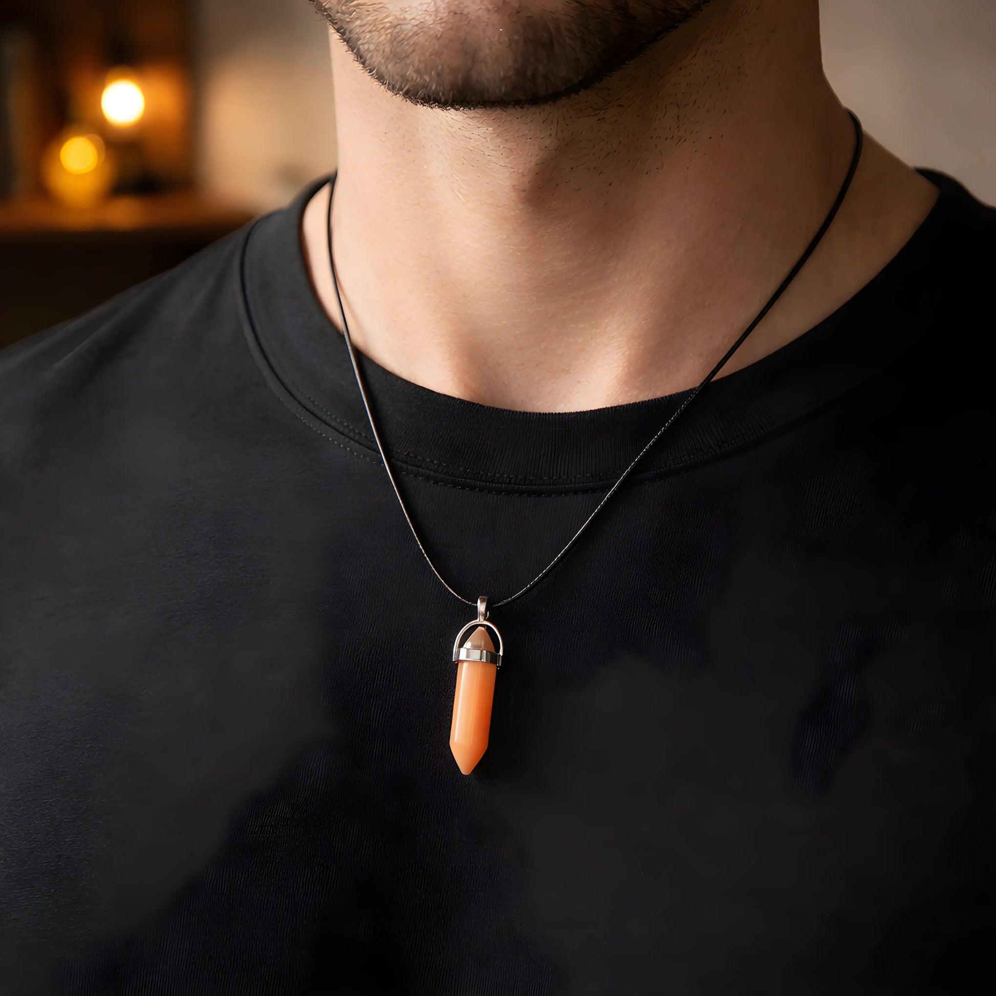 The Iridescent Aura Prism Pendant