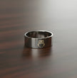 Stainless Steel Owl Engraved Ring 5.3cm