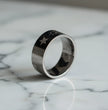 Stainless Steel Sun & Star Engraved Ring 5.6cm
