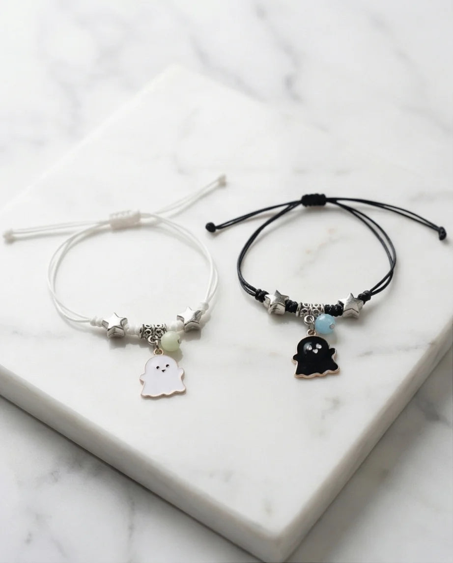 The Phantom Bond: Matching Ghost Bracelets