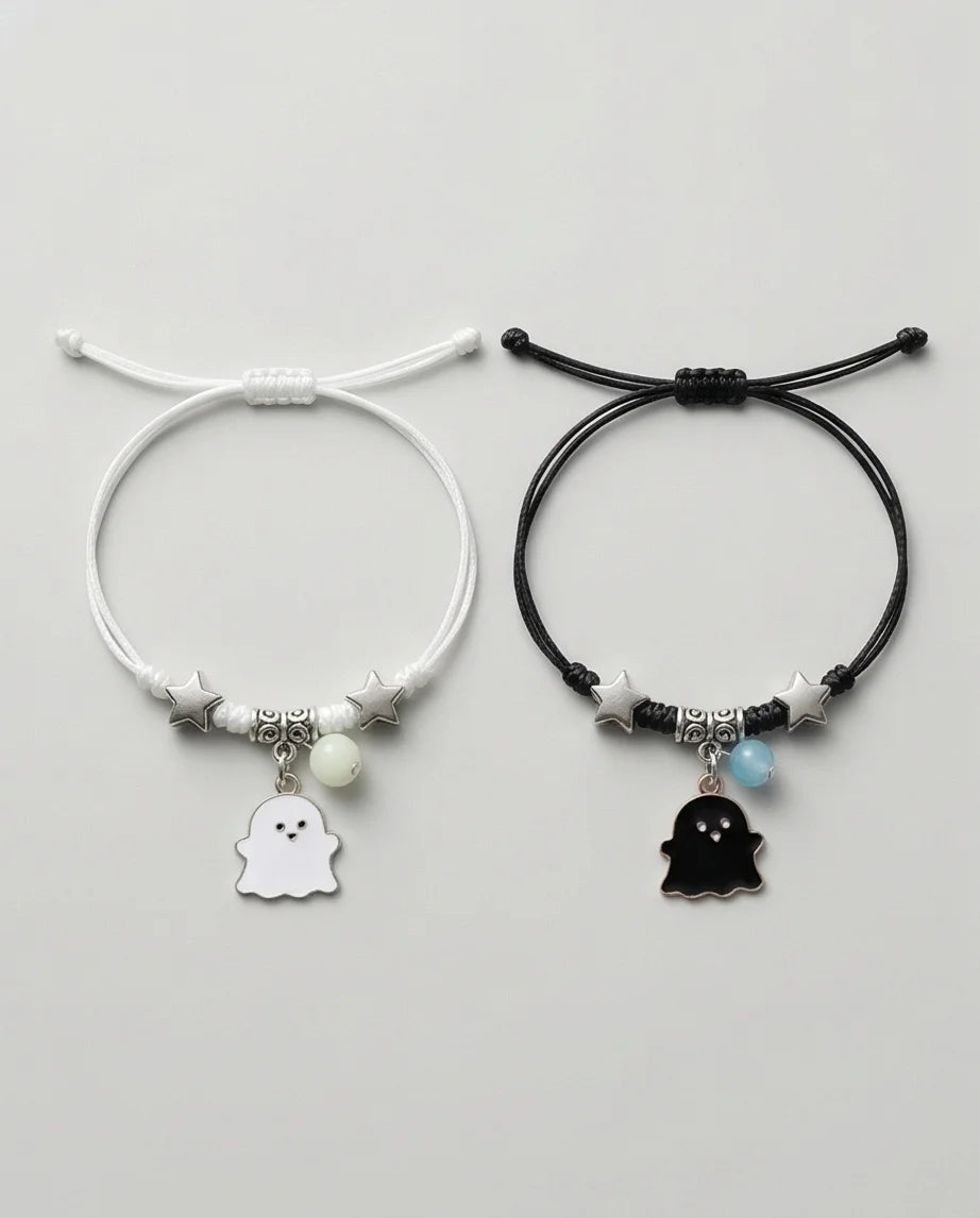 The Phantom Bond: Matching Ghost Bracelets