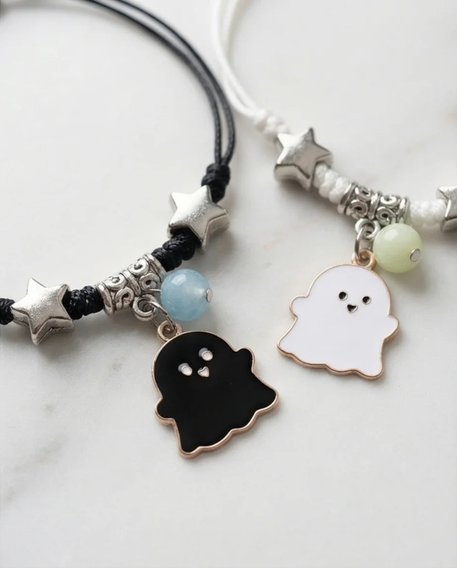 The Phantom Bond: Matching Ghost Bracelets