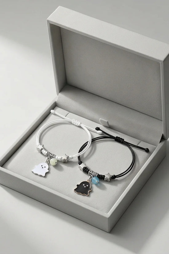 The Phantom Bond: Matching Ghost Bracelets