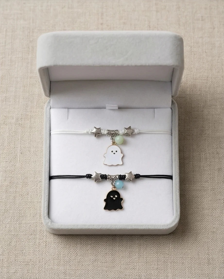 The Phantom Bond: Matching Ghost Bracelets