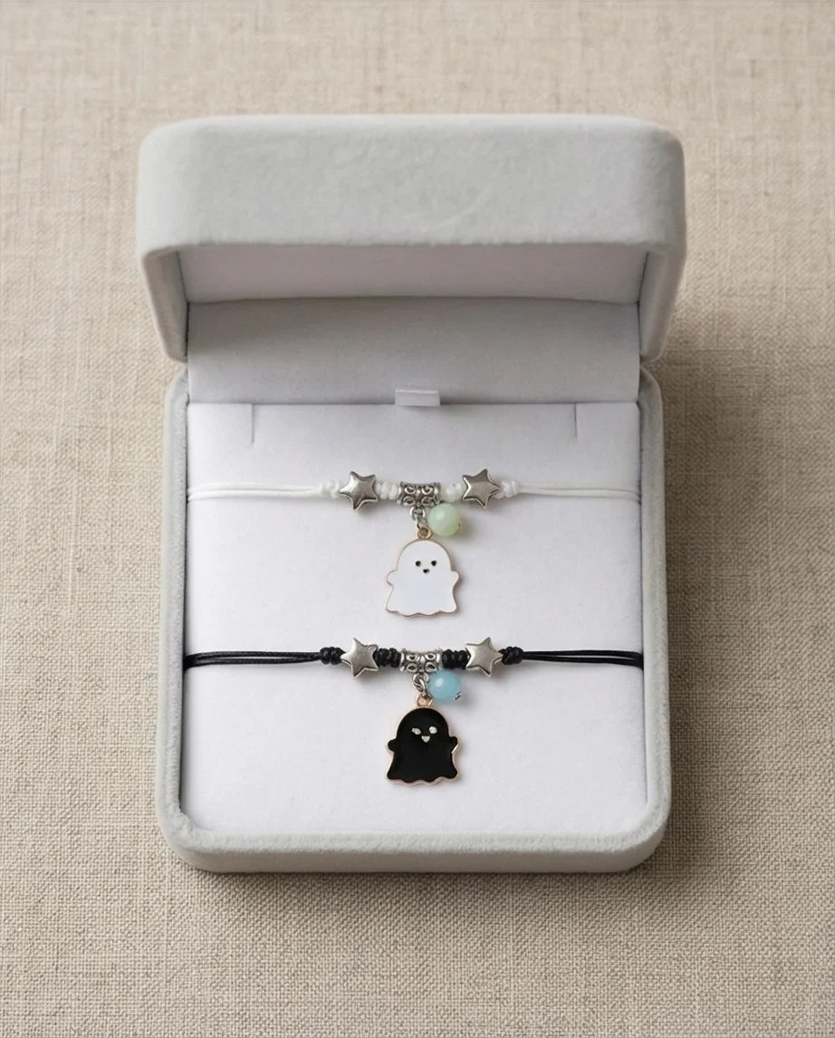 The Phantom Bond: Matching Ghost Bracelets