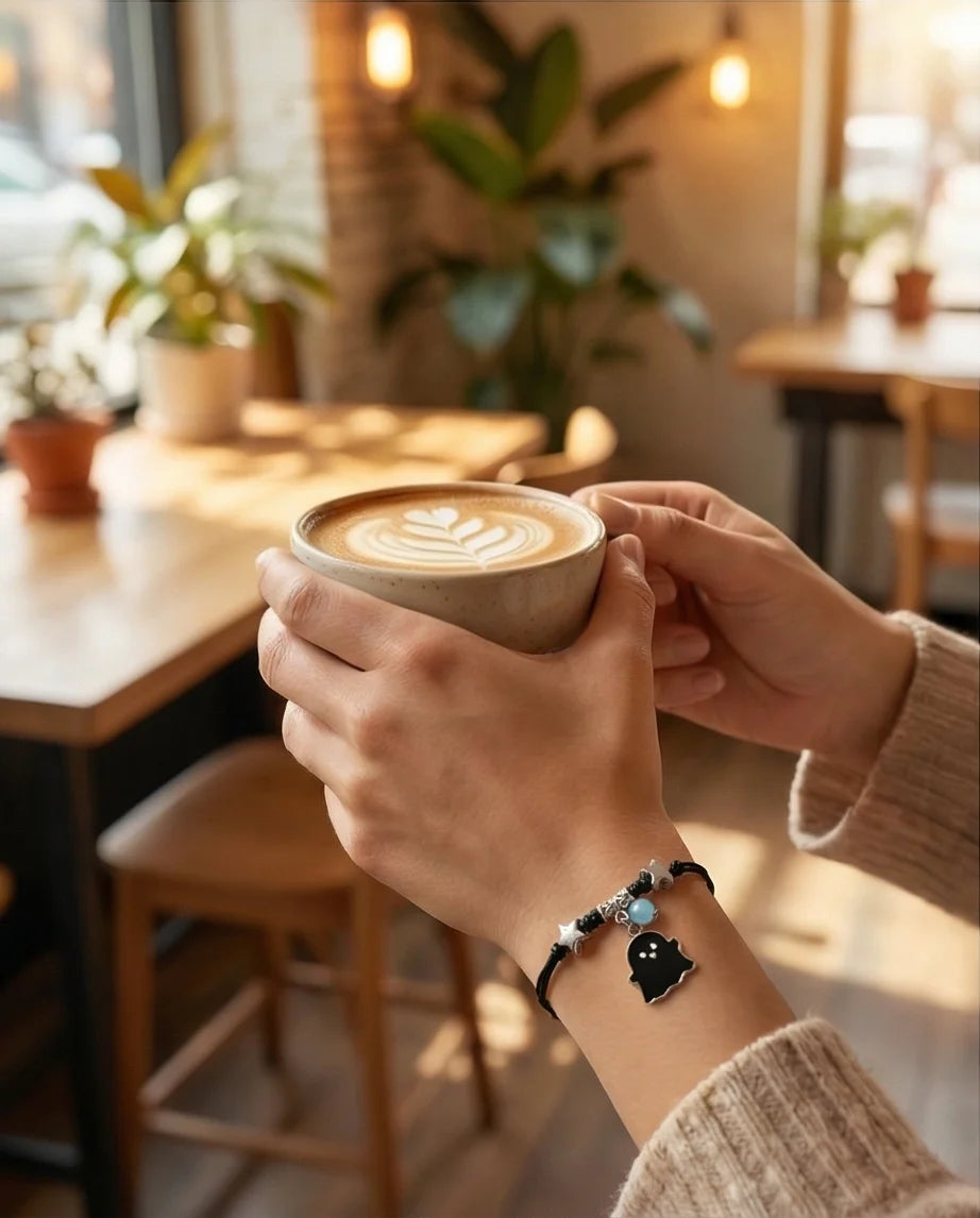 The Phantom Bond: Matching Ghost Bracelets