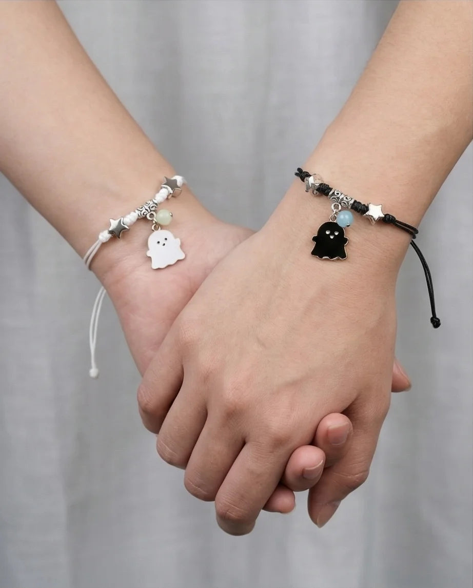 The Phantom Bond: Matching Ghost Bracelets