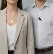 The Dino Duo: Matching Soulmate Necklaces