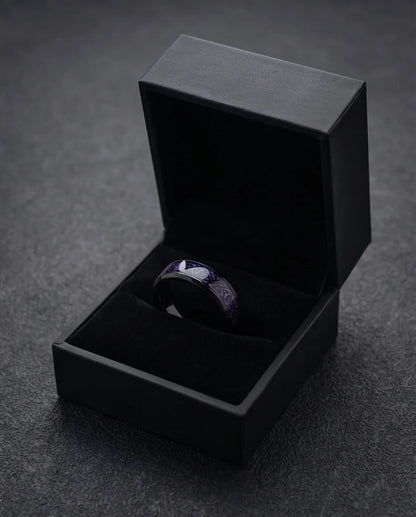 The Obsidian Dragon Knot Band